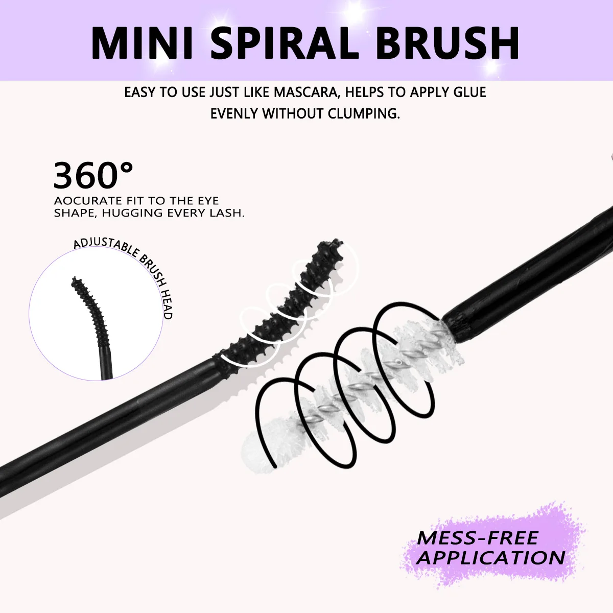 Lash Cluster Bond and Seal Lash Glue for Eyelash Clusters 10ml 2-in-1 Home Use Strong Hold Long Lasting