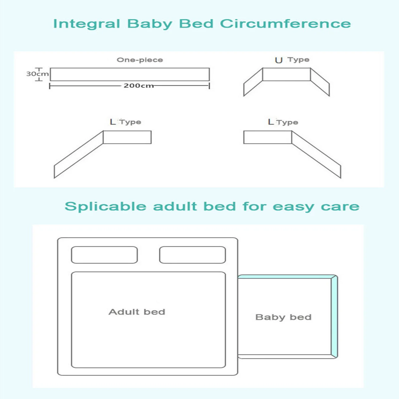 Baby Bumper Crib Cot Protector Infant Cotton Children\'s Bed Barriers Newborns Around Cushion Braid Cunas Para El Bebe