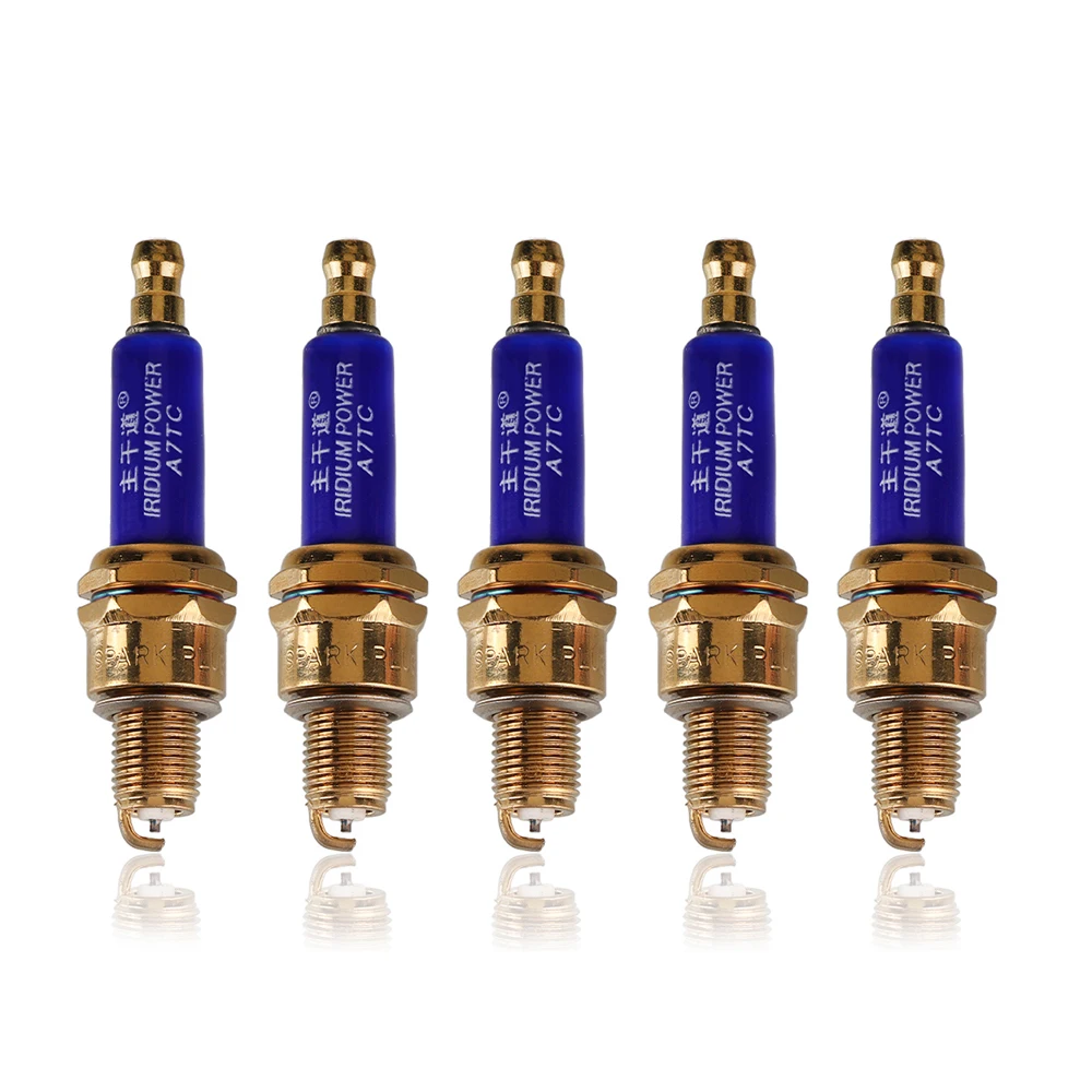 Iridium Spark Plug A7TC For GY6 50cc 70cc 90cc 110cc 125cc 150cc ATV Scooter Pit Dirt Pocket Bike Moped Go Kart Quad Buggy Parts