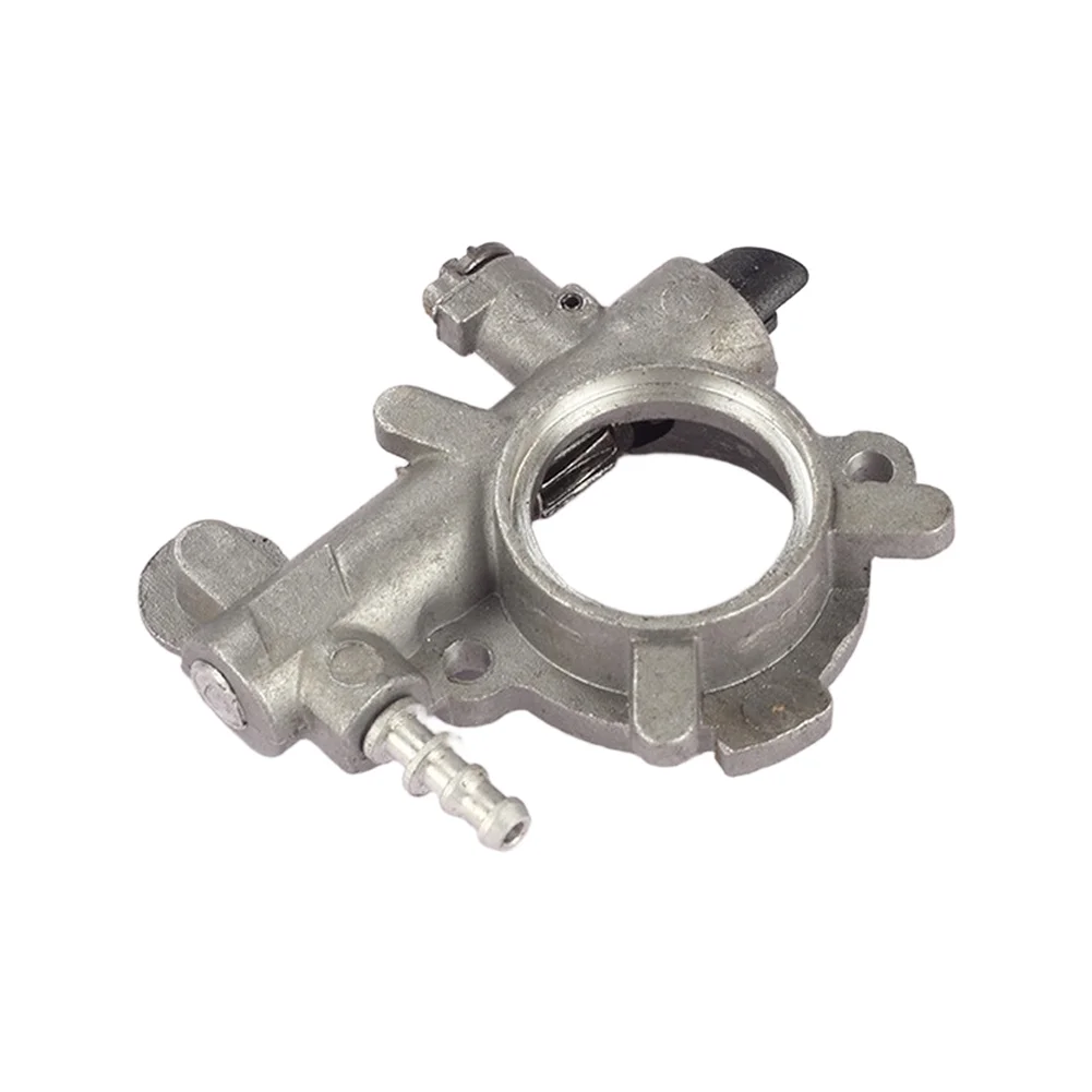 Silver Metal Oil Pump 72mm For MS360 Chain Saw Tool Spare Parts Replacement Lubrication System Accessory