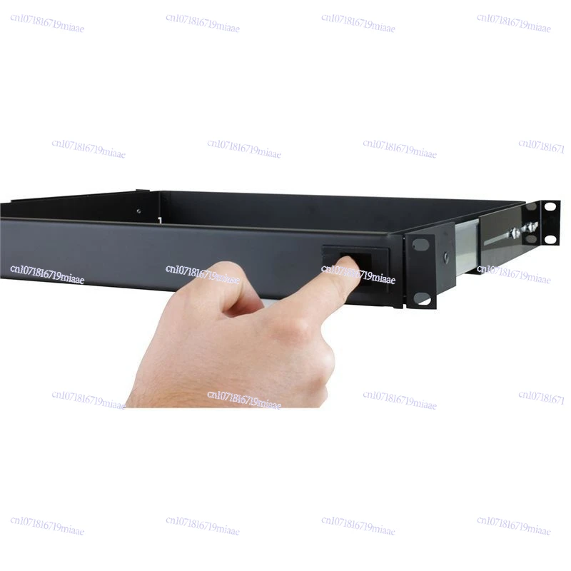 19 inch cabinet drawer 1U tray chassis server guide rail sliding tray R1291K/2L