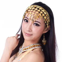 Belly Dance Hip Scarf Belt Body Chain Dance Skirt Women's Clothing Accessories Beaded Bracelet Stack