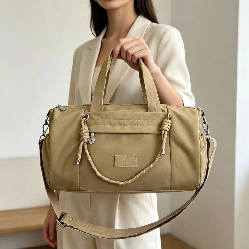 

2026 Handheld Luggage Bag, Casual Travel Bag, Lightweight Trendy Korean-style Gym Bag, Large Capacity Yoga and Sports Bag