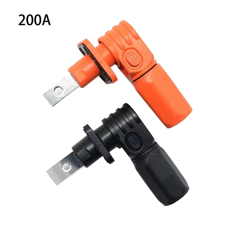 

Solar Cell RV Yacht Lifepo4 Battery Positive and Negative Terminal Connectors Red and Black 120A/200A High Current Connector