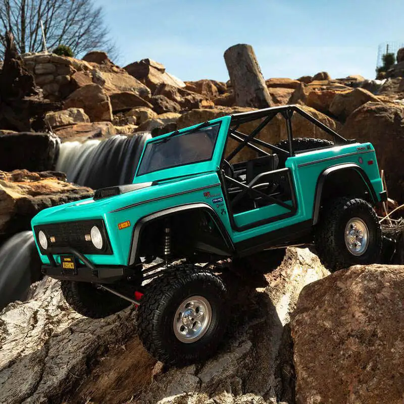 Axial Scx10 Bronco Axi03014 4-Wheel Drive Brushed Rtr Rc Simulation Remote Control Electric Climbing Off-Road Vehicle Model Gift