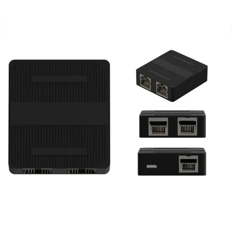 

Y1UB Extenders Coupler RJ45 Splitters Connectors Female 1 to 2 Port Ethernet