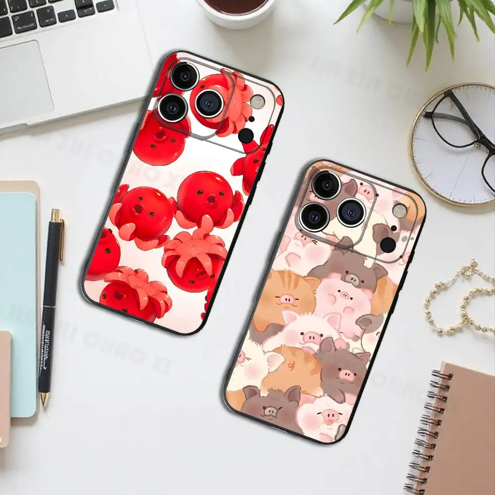 

Pattarn Animals Silicone Phone Case For IPhone 17 16 15 14 13 12 11 X XS Plus Pro Max Shockproof Soft Cover