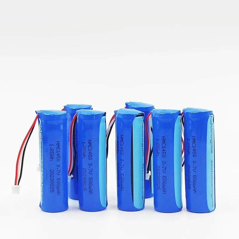 New 500mAh HMC1450 Battery For Xiaomi DVR 70mai Mini Dash Cam Midrive D05 3 Wire Plug 14*50mm+Tools