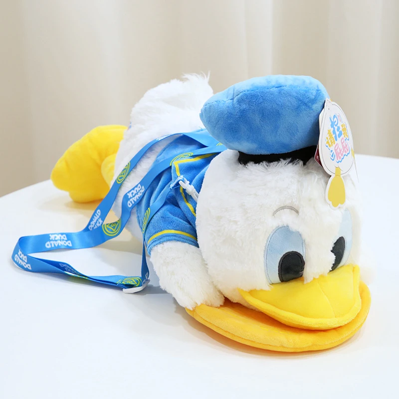 

Disney Donald Duck Cartoon Children Crossbody Bag High Quality Versatile Leisure Shopping Bag Fashion Donald Duck Doll Bag