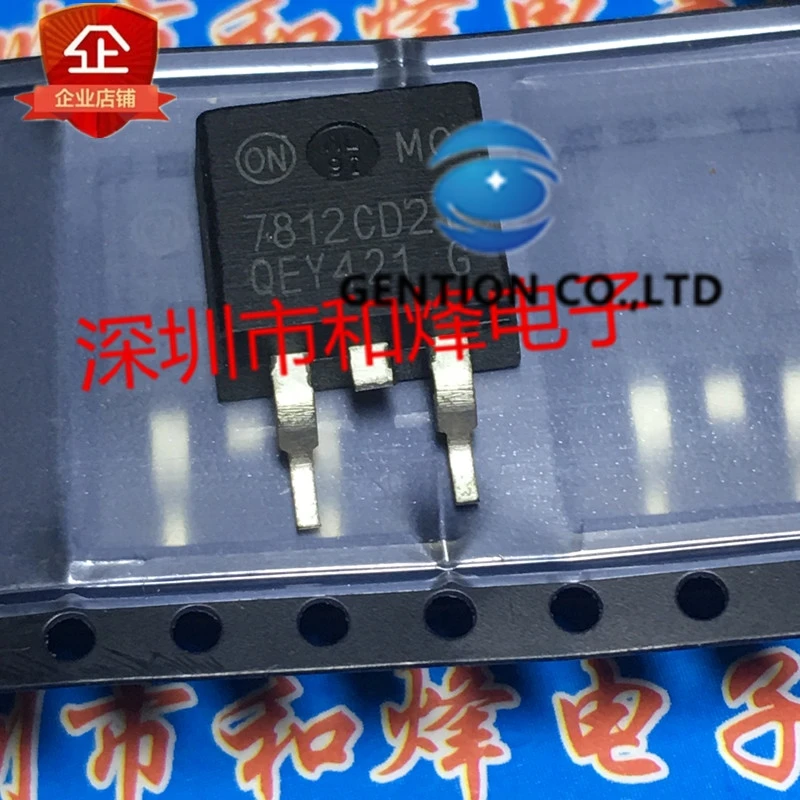 

10PCS MC7812CD2T TO-263 in stock 100% new and original