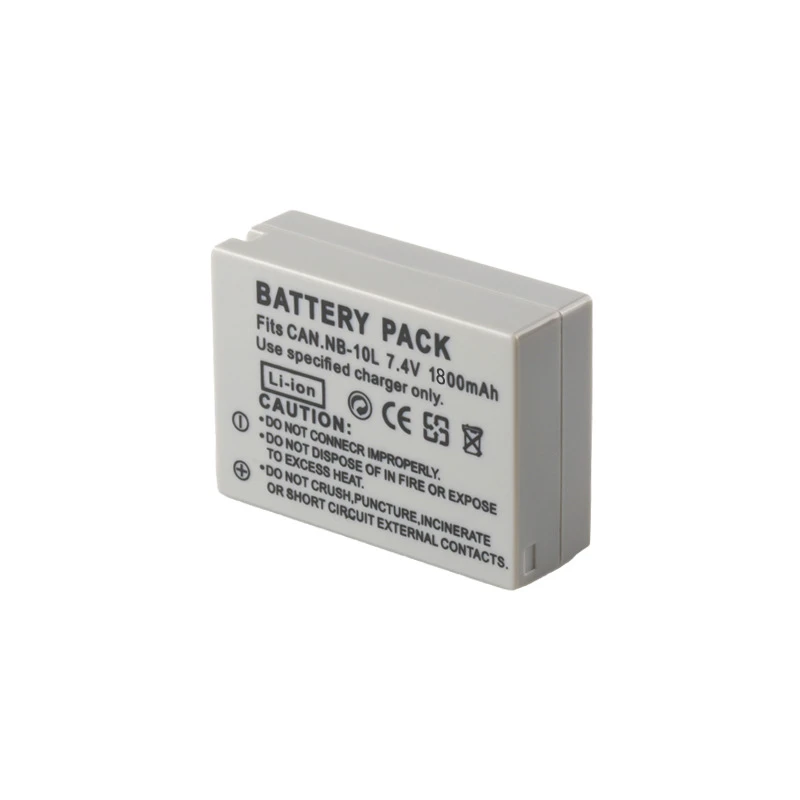 7.4V 1800mAh nb-10l NB 10L Camera Battery for Canon SX40 HS SX40HS SX50 HS SX50HS G1 X G1X G15 G16 SX60 HS G3X batteries