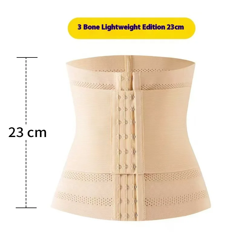 3-Row 12 Button Velcro Waist Strap for Strong Body Shaping, Fitness Exercise, Waist Protection, Postpartum Shaping, Waist Strap
