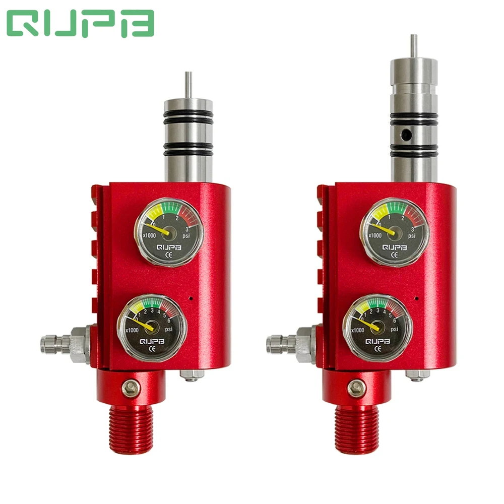 Regulator Valve 4500psi High Pressure Red Z Valve Co2 Air Tank Regulator Diving Gas Cylinder Constant Pressure Valve M18*1.5