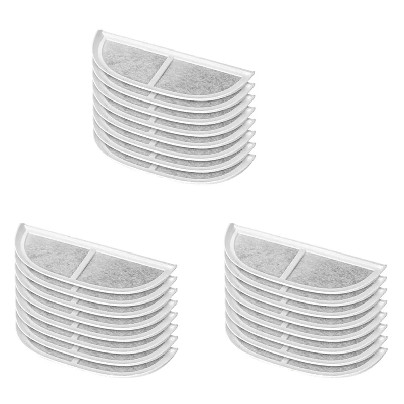 24PCS Cat Water Fountain Filter Replacement Filters For Eufy 3L/105Oz Stainless Pet Water Fountain Dog Fountain Filter view 3
