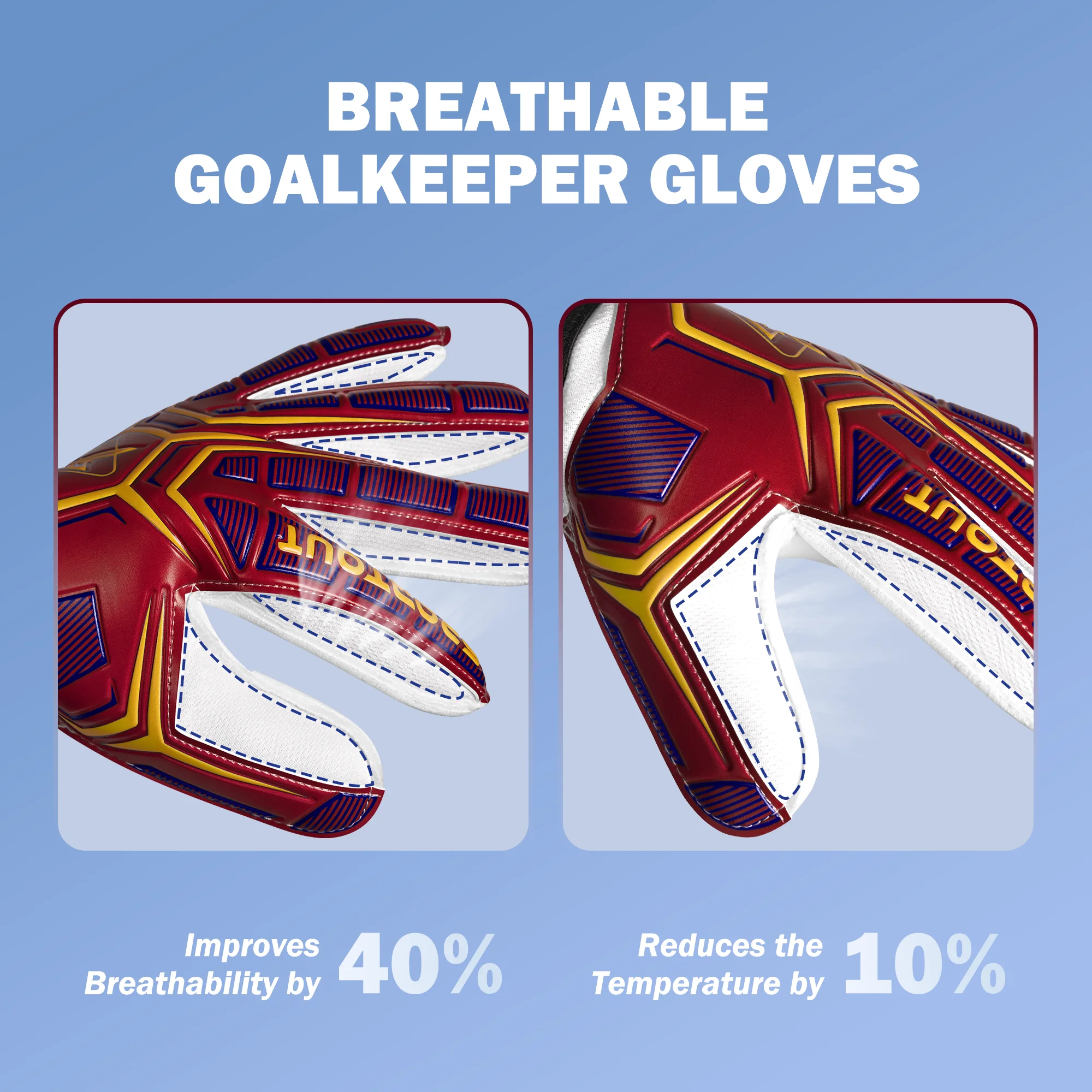 Thumbnail 2 - #16 Football Gloves Sale