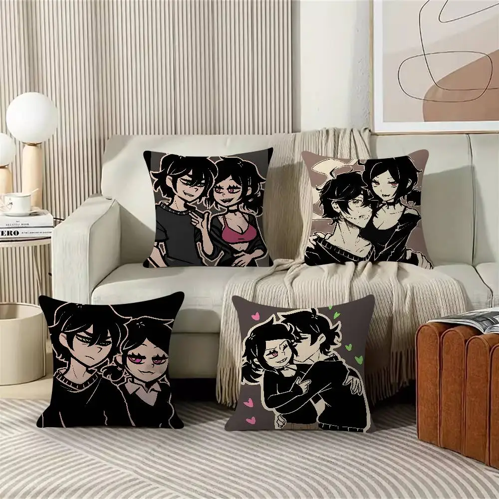 Adventure Game The Coffin Of Andy And Leyley Mini 45*45cm Cushion Cover Pillow Cover Decor Pillowcase Home Pillowcase For Couch