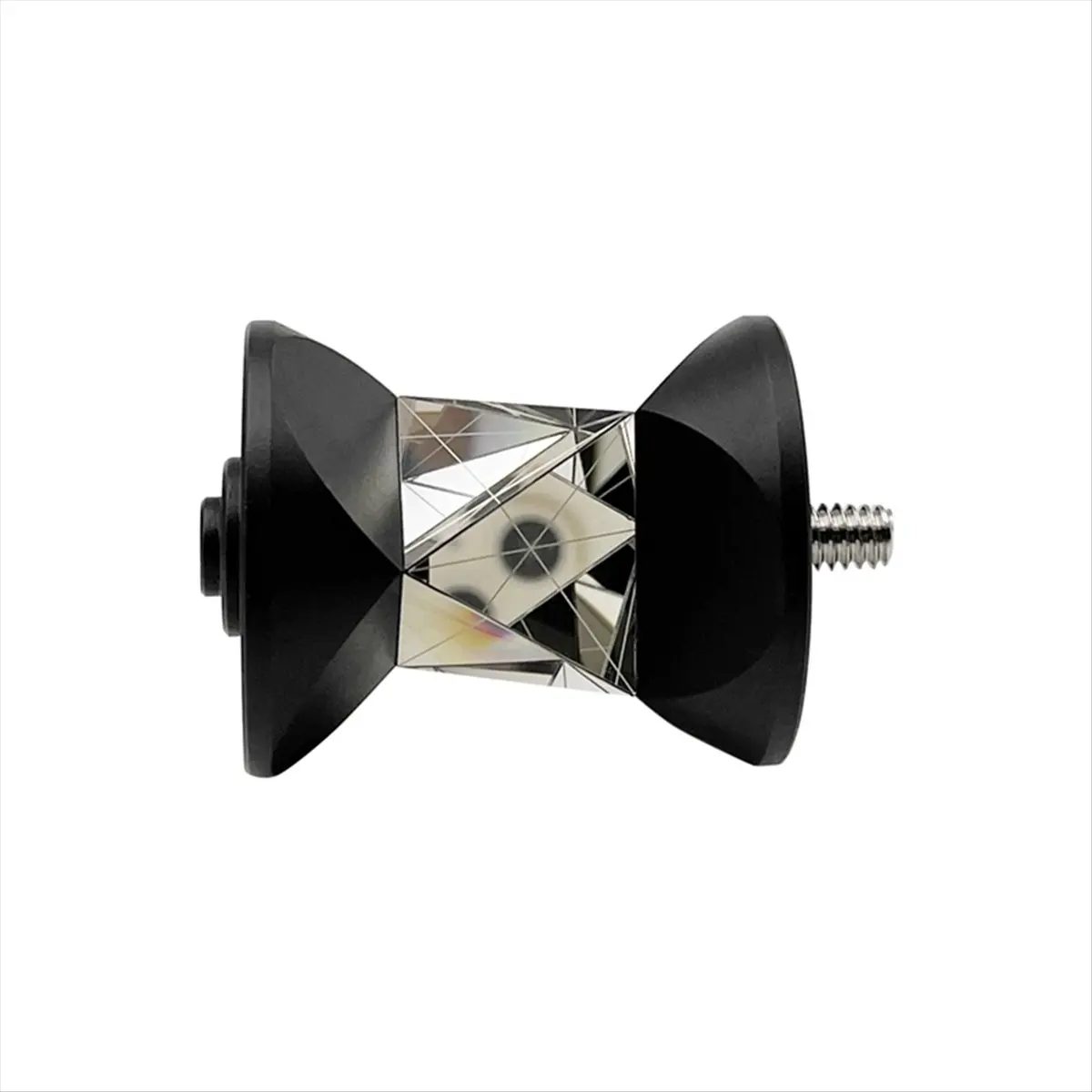HU√◆ND 360 Degree Mini Prism Silvering Replacement for Total Station Replace GRZ101 350M with 1/4 Thread Survey Prism