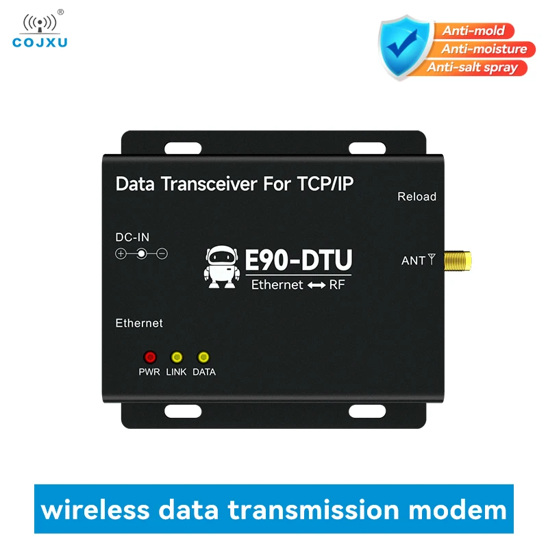 433Mhz LoRa Industrial Grage Wireless Digital Radio 30dBm 10km Ethernet Gateway COJXU E610-DTU(433C30)E MQTT UDP TCP HTTP