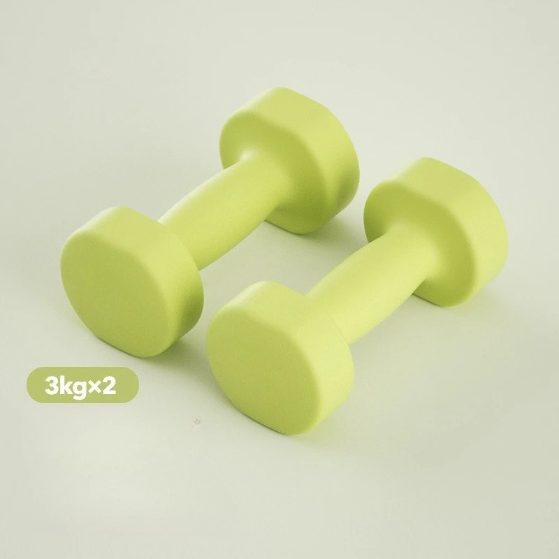 Colourful Powder-coated Dumbbells with A Comfortable Grip Ideal for Home Workouts Yoga and Fitness Training - view 5