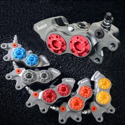 Adelin ADL11 Motorcycle Front Brake Caliper 4 piston Hf6 Hydraulic Disc Caliper Pump For WISP RSZ YAMAHA Kawasaki Honda