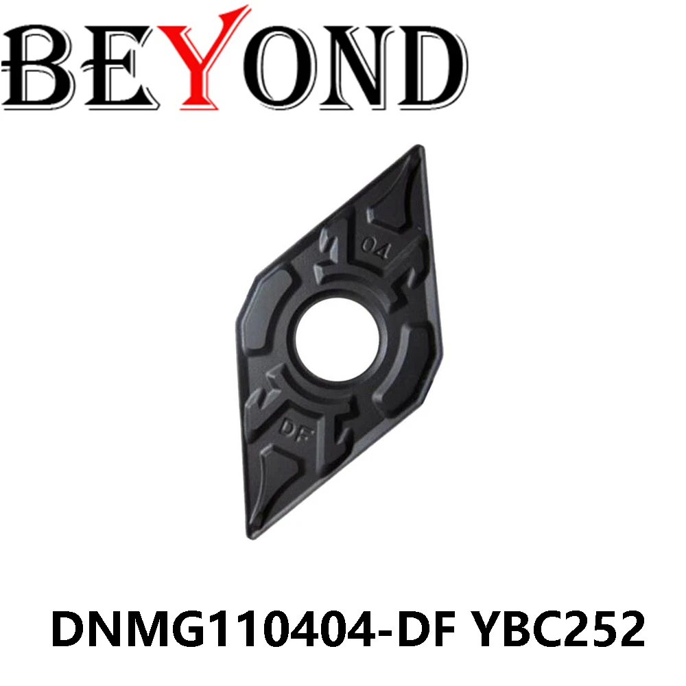 100% Original DNMG110404-DF YBC252 DNMG BEYOND Cutter DNMG110404 DF Carbide Inserts CNC Machine Turning Tools Lathe Metal Holder