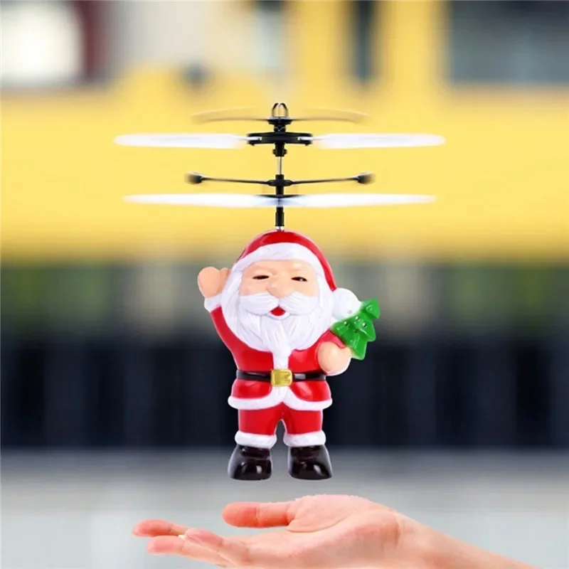 Mini zdalnie sterowany Dron helikopter samolot Mini Drone Fly Flashing helikopter sterowanie ręczne zabawki zdalnie sterowane mały Quadcopter Dron