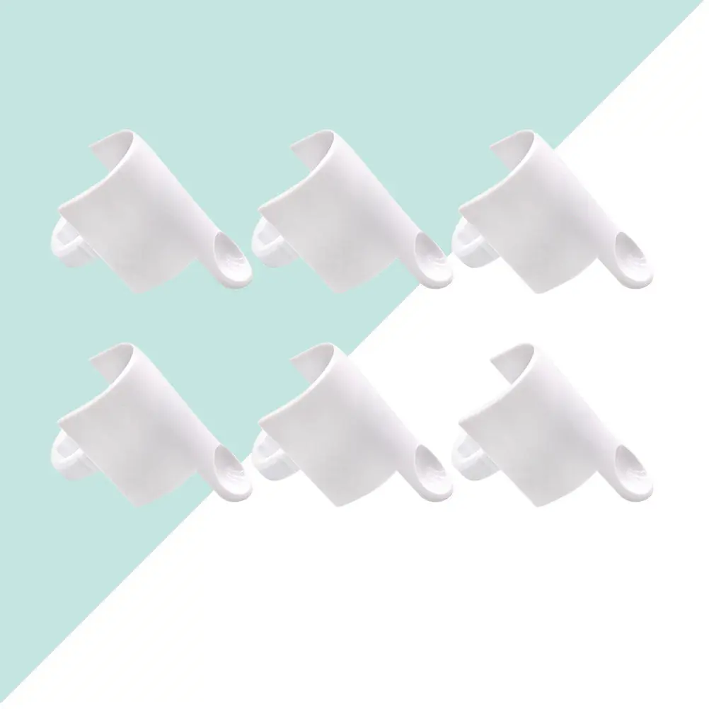 10Pcs Grafting Eyelash Ring Cup U-Shaped Glue Plate Finger Rest Easy Professional Use Grafting Eyelash Ring