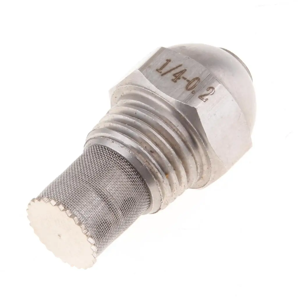 Stainless Steel Oil Burner Nozzle Hollow Cone Fuel Atomizer for Humidifier or Mist Maker Devices