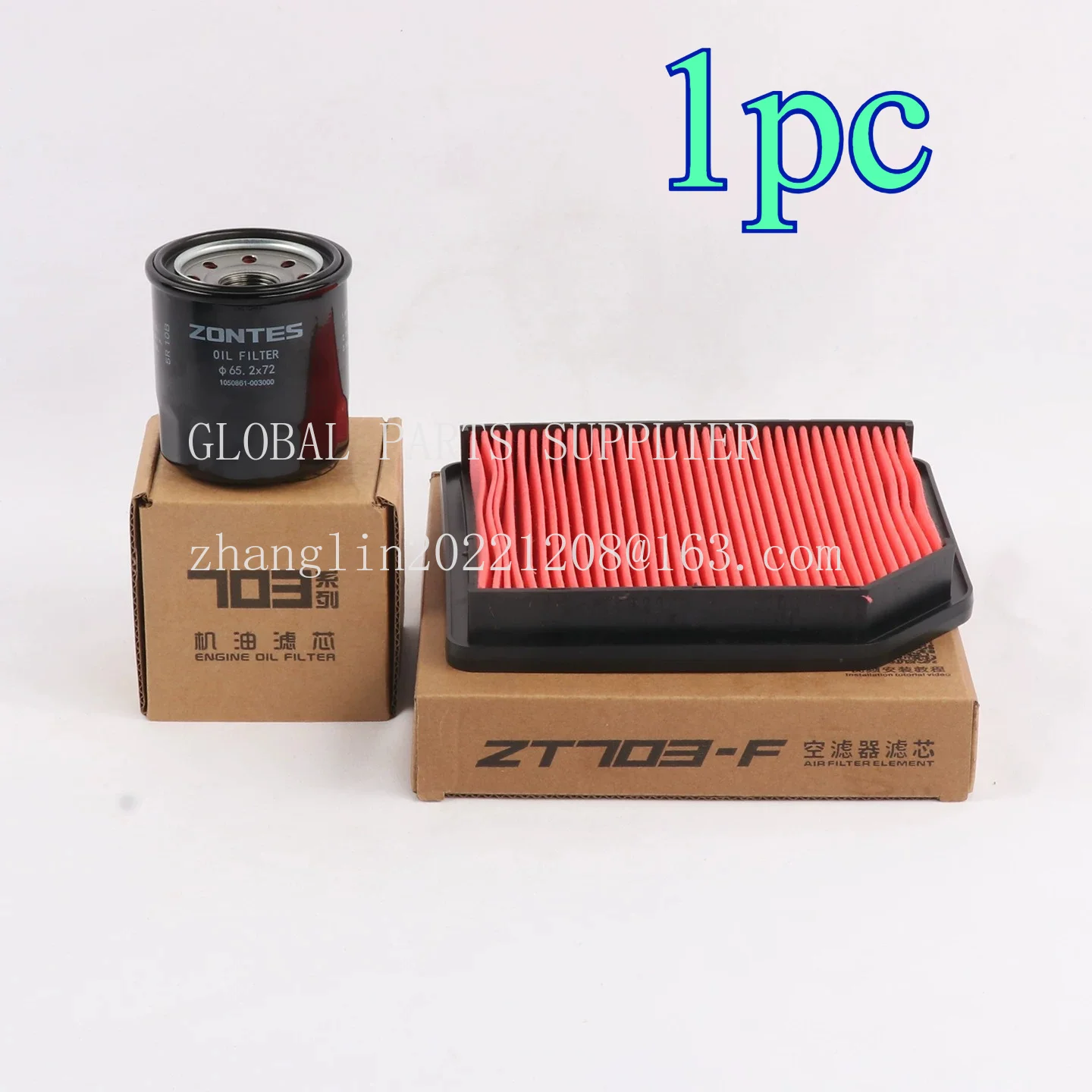 1pc Original Motorcycle Air Filter for ZONTES 703F 703-F Oil Filter Element Air Filters Element