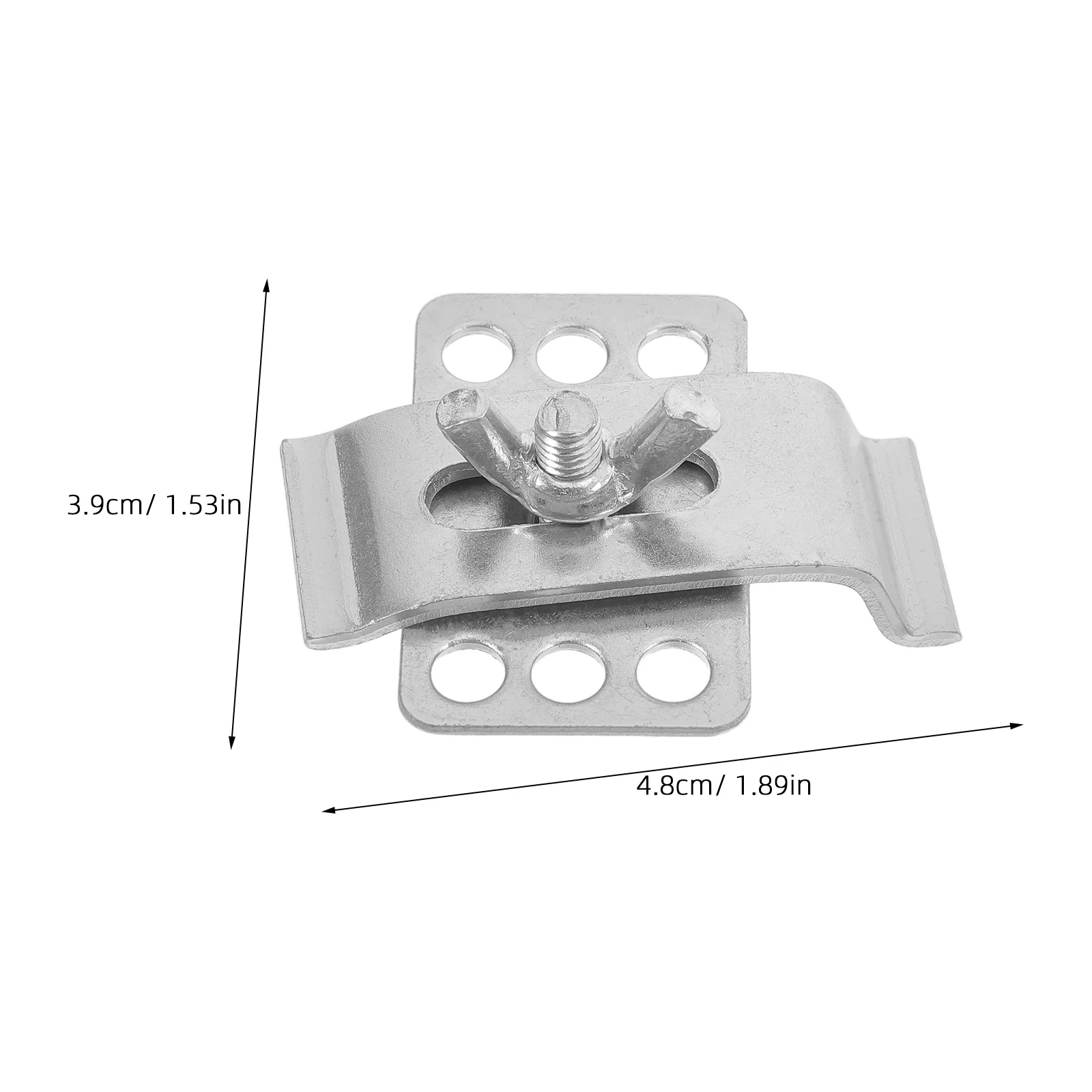 6 قطعة مقاطع دعم بالوعة Undermount الحمام بالوعة المطبخ قوس الأجهزة السحابة كليب لتركيب حوض السيراميك حوض غسيل #4