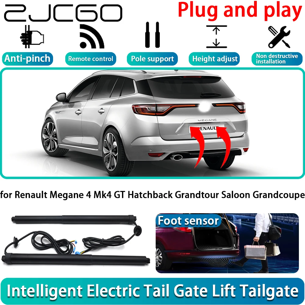 

for Renault Megane 4 Mk4 GT Hatchback Grandtour Saloon Grandcoupe OEM Powered Tailgate Power Liftgate Automatic Tailgate System