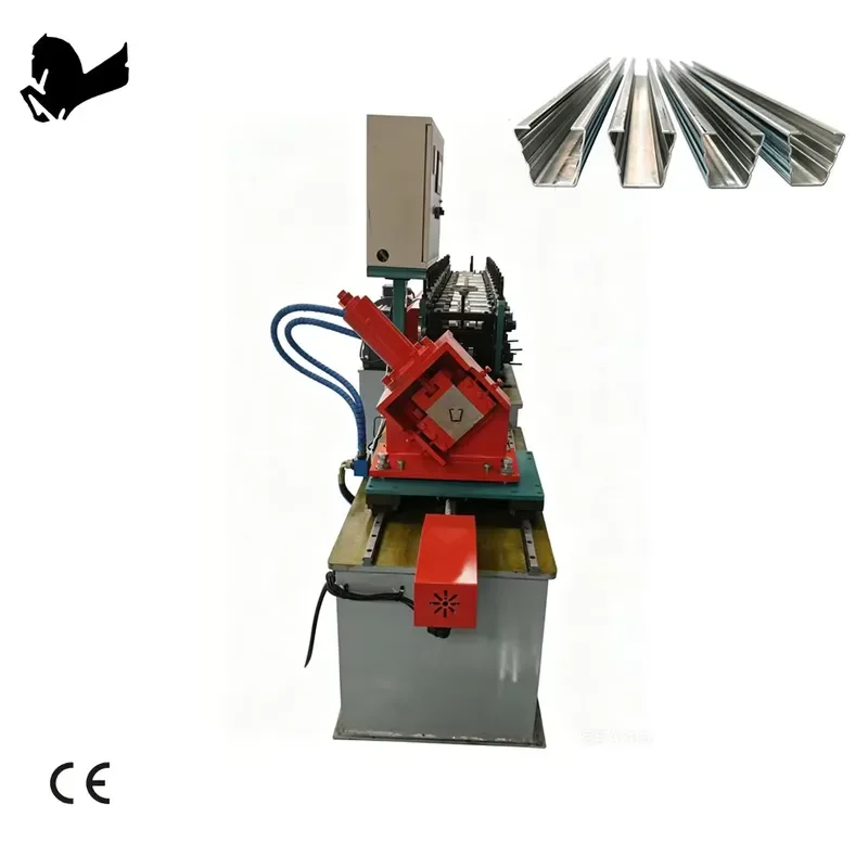 C Profile Machine Metal Stud and Track Roll Forming Machine Light Gauge Steel Frame CD UD CW UW Channel Drywall Machine