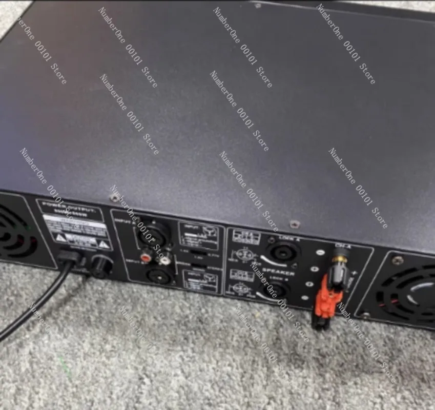 600W * 2 high-power amplifier, professional conference and performance amplifier
