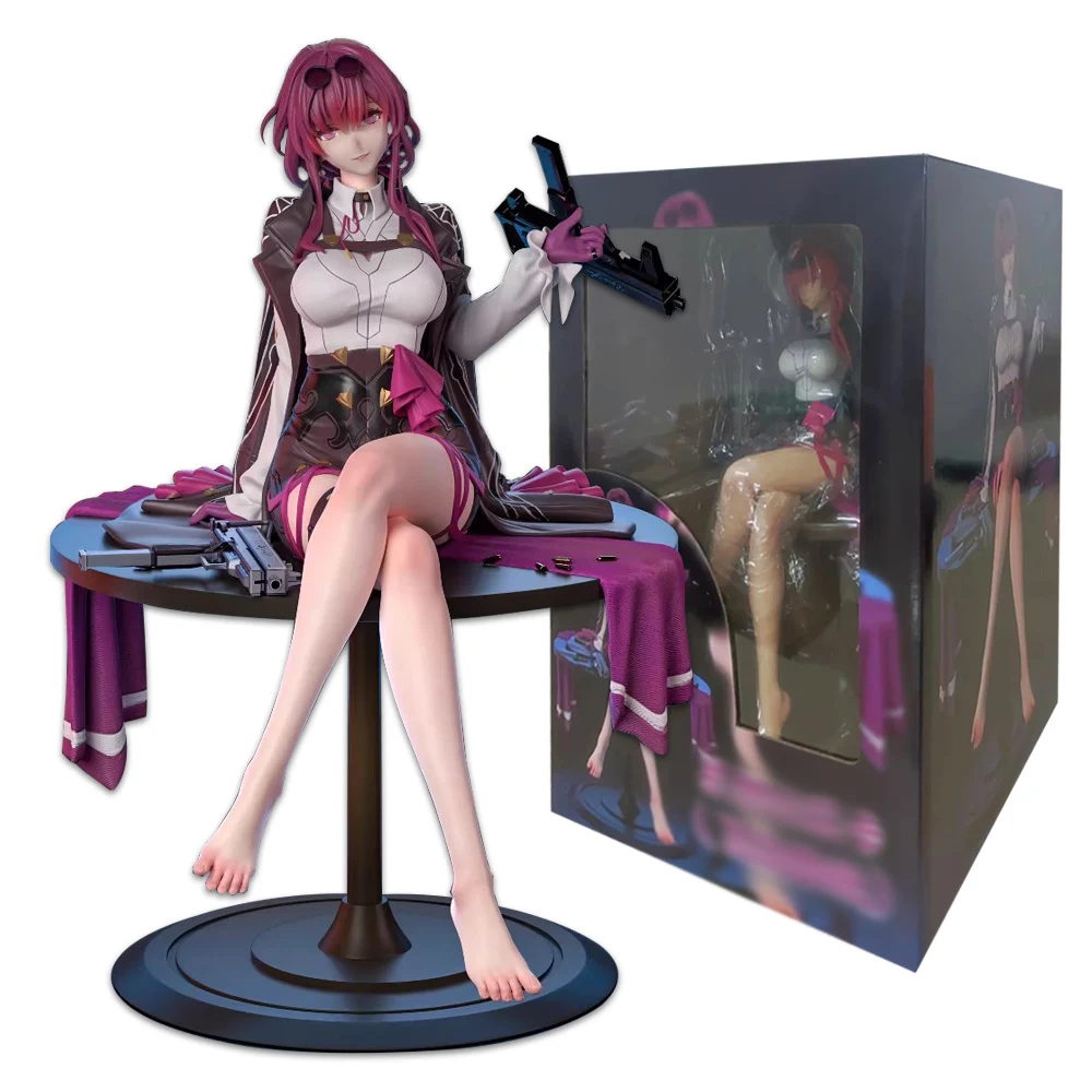 26CM Anime Game Honkai: Star Rail Kafka Sitting Model Toy Gift Collection Studio Version Aciton Figure Game Character PVC