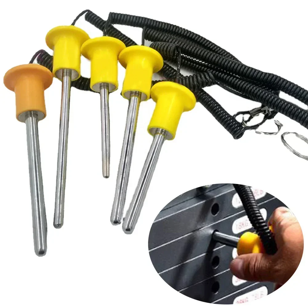 Magnetic Fitness Equipment Bolt Weight Stack Pin Gym Strength Training Bolts Quick Move Home Barbell Weigth Plate Loading Pin