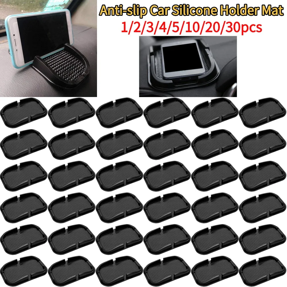 Auto-Handyhalterung, rutschfeste Armaturenbrettmatte, Anti-Rutsch-Klebematte, Anti-Rutsch-Matte für Smartphones, universelle Halterung