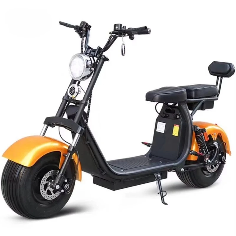 Electric Scooter Citycoco 1000W 60V 12Ah With Removable Battery With 2 Big Wheel