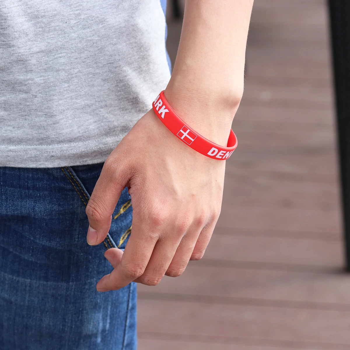 

6 Pcs Silicone Bracelet National Flag Wristband Football Country Wristbands Mexican Event Events Bracelets