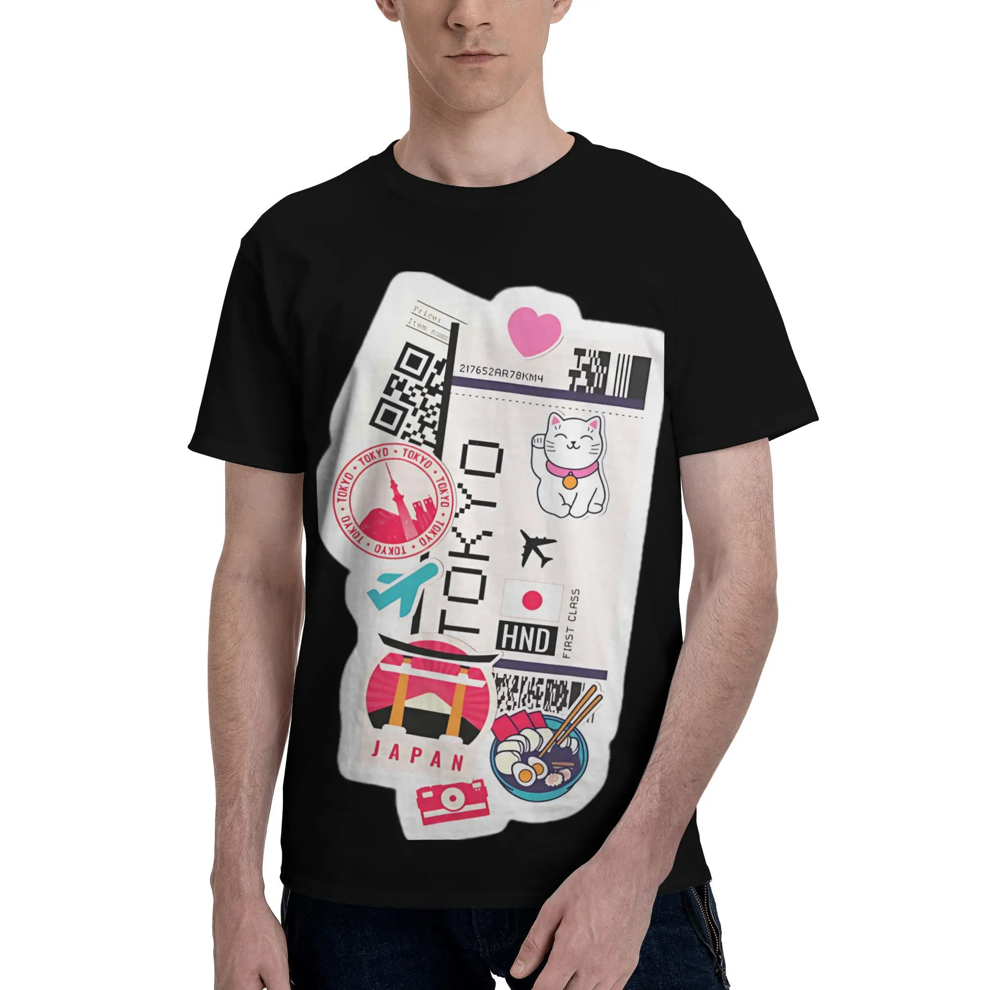 

Men's Color Block Short Sleeve Casual Tee