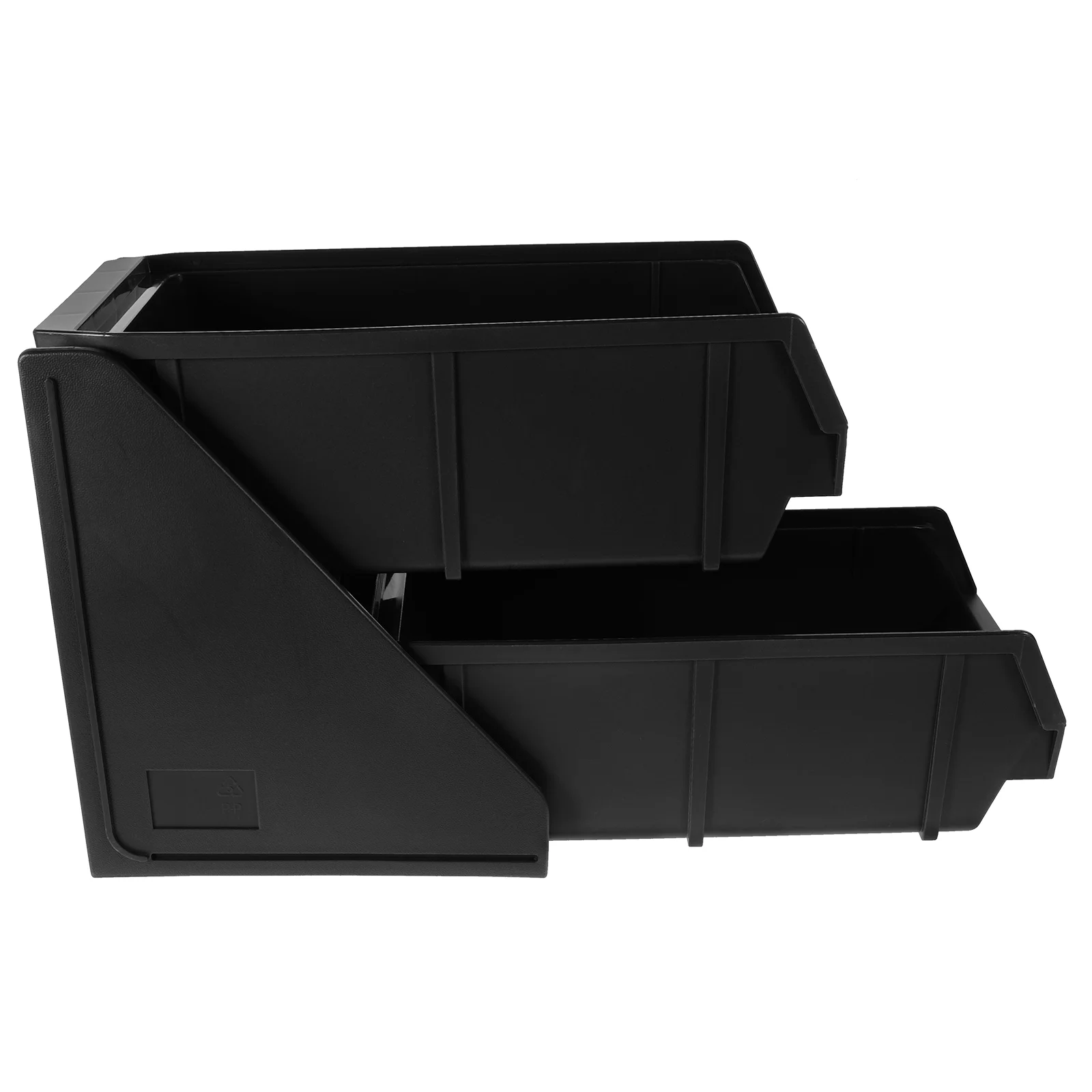 

Bar Storage Rack Coffee Condiment Organizer Syrup Tea Bag Drawers Accessories Plastic Office Basket
