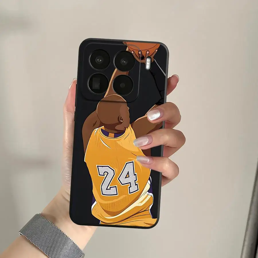 Case for Xiaomi Mi 12X 11T 12 11 14 12T Pro 10T 13 Lite Funda Phone Cover Basketball Shooting Pose view 5