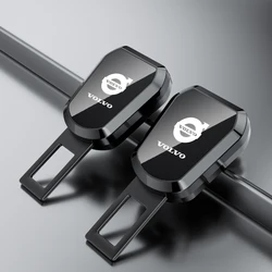 Car Seat Belt Extension Plug Safety Seat Lock Clip Buckle For Volvo R Design XC90 XC60 S60 V40 XC40 V60 V50 S40 XC70 C30 C70 S70