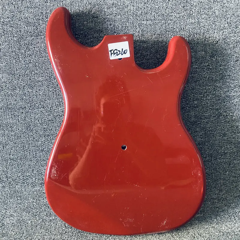 FB260 Metallic red Electric Guitar Body  DIY Parts Solid Wood Right Hand Guitar Accessories