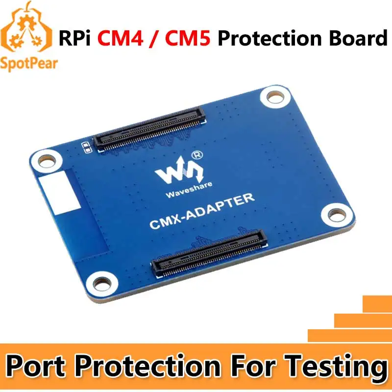 Raspberry Pi CM5 Adapter Interface Port Protection Board Often Testing Board For Raspberry Pi CM4 CMX-ADAPTER Waveshare