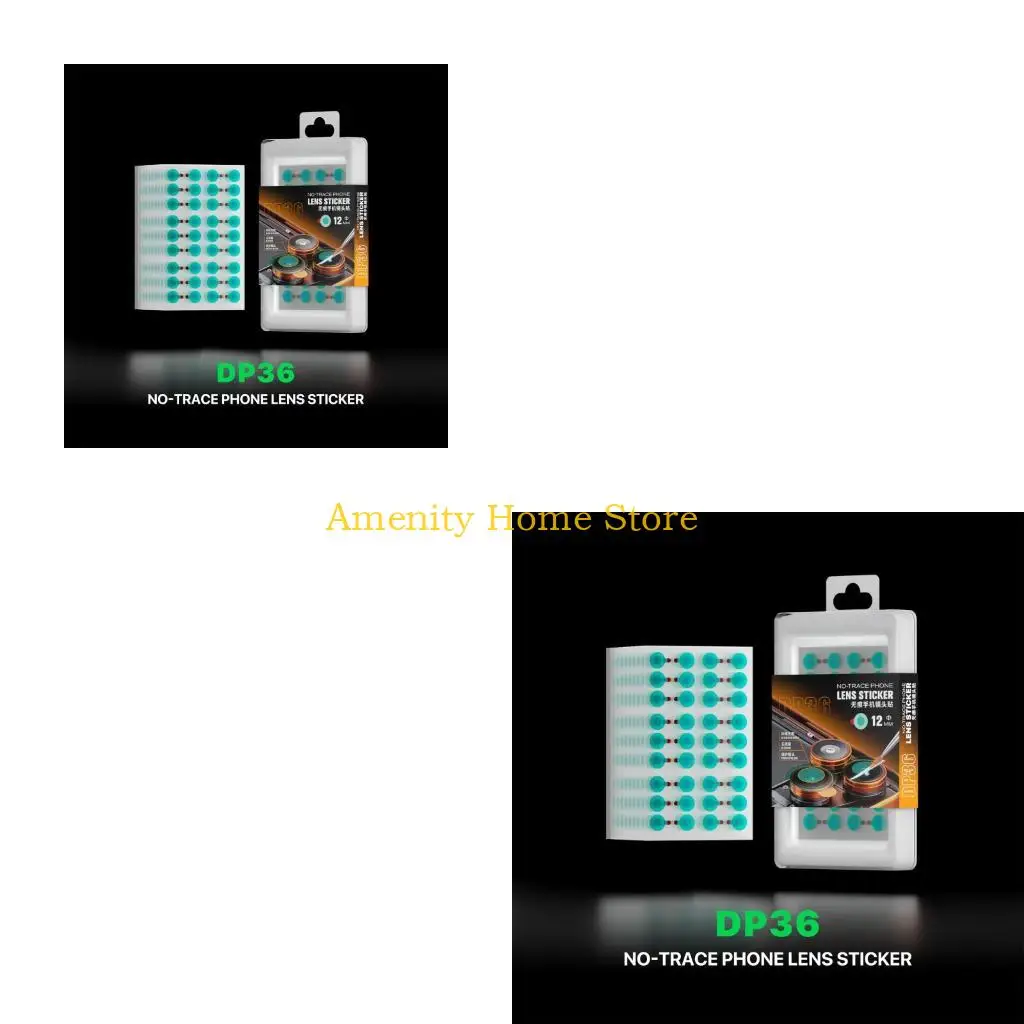 F26C 360Pcs/Set Phone Lens Sticker Not Adhesive Blue Light Blocking Sticker