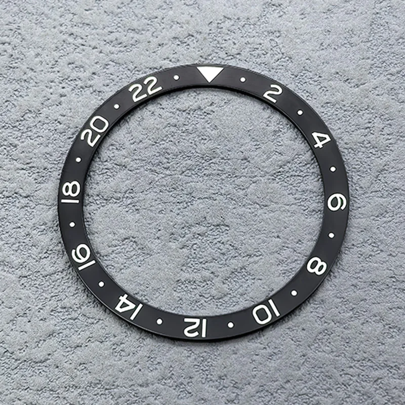 38mm*31.5mm GMT Style Flat Bezel NH35 Case Ring Fits SKX007 SKX009 SRPD Case NH36 NH35 Movement Men's Diving Watch Bezel Replace - view 5