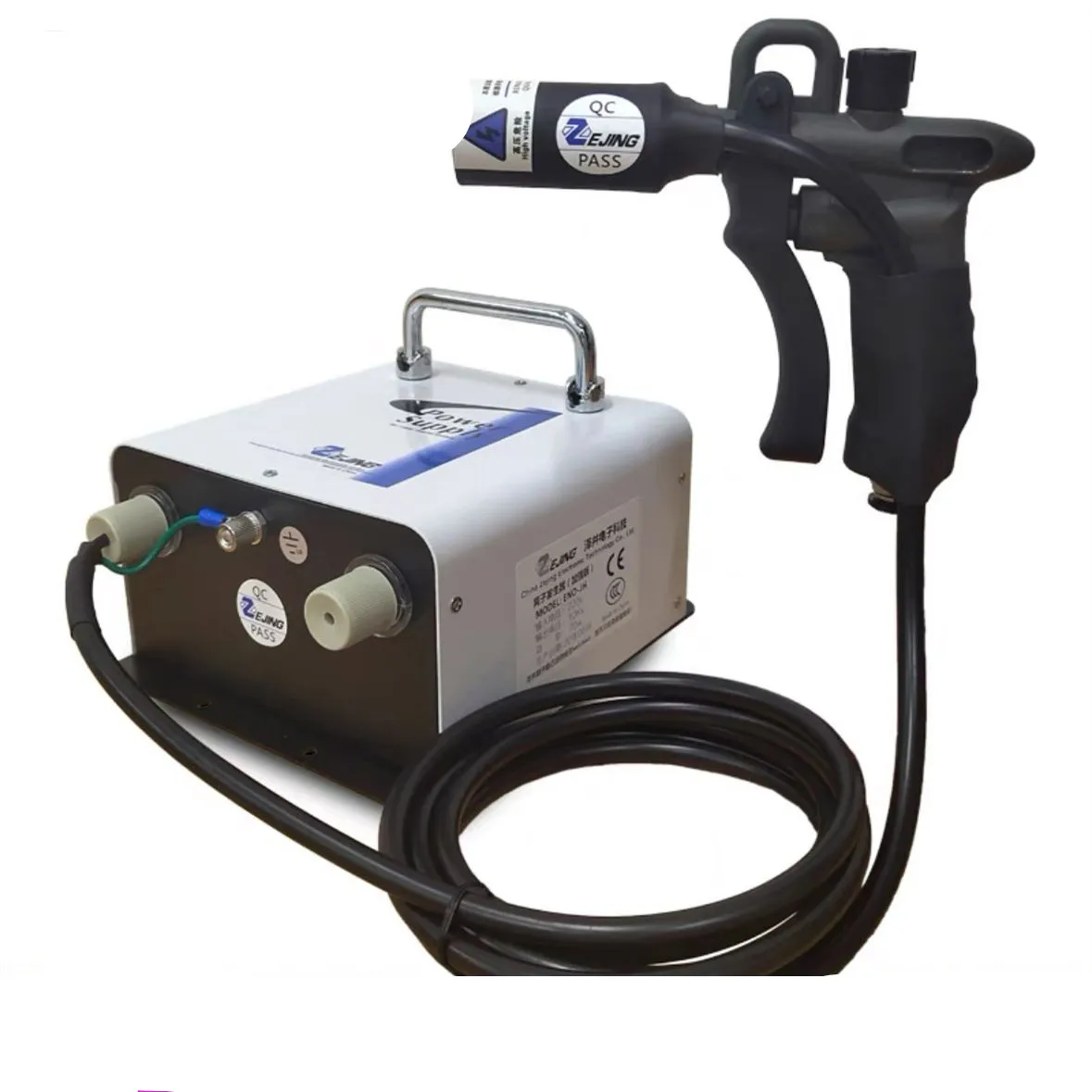 Electrostatic ion air gun dust removal wind industrial generator electrostatic eliminator 10KV ZJ-302D