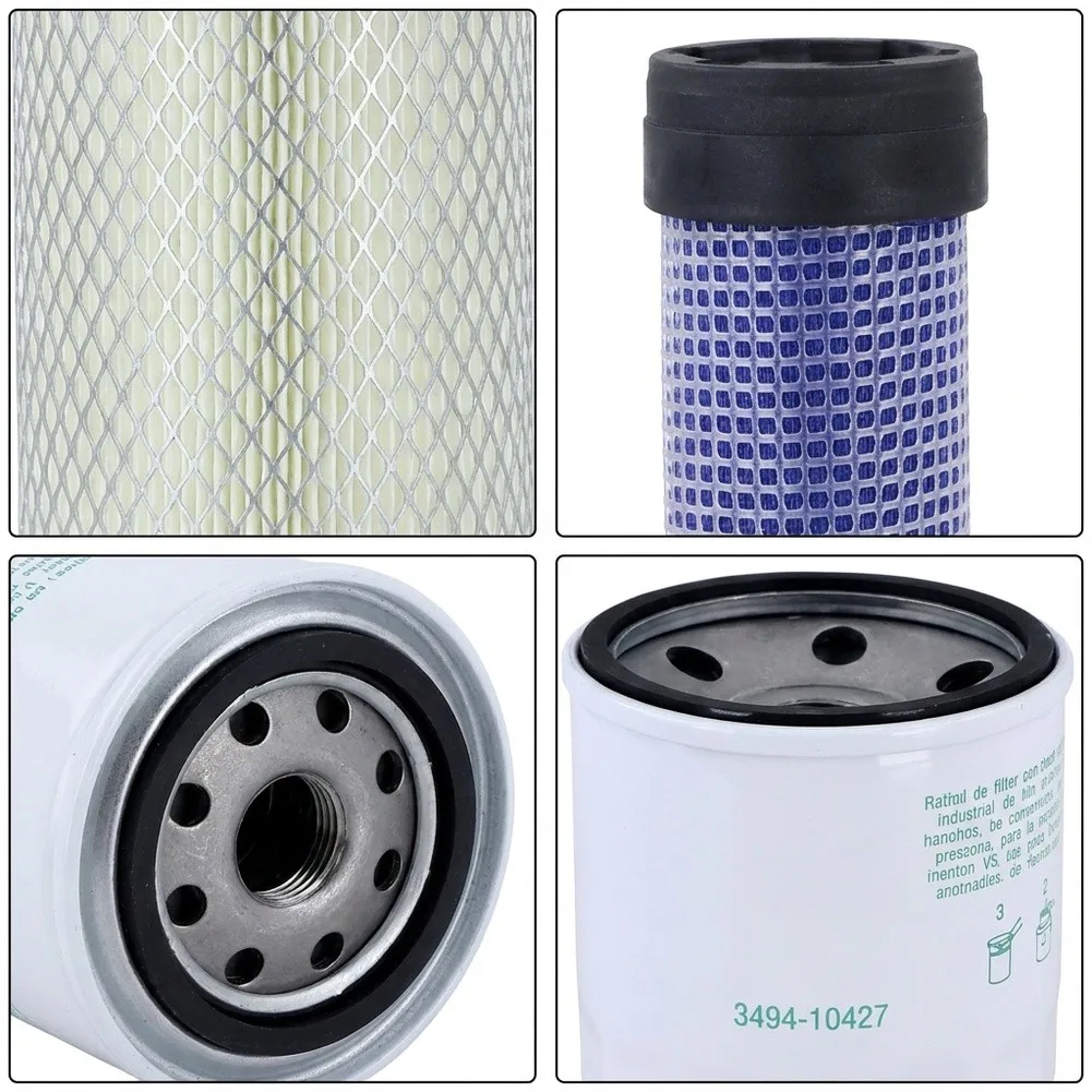 Fuel Air Oil Filters Engine Maintenance Kit For Seasonal Engine Checkup Comprehensive Filtration System Improves Fuel Efficiency