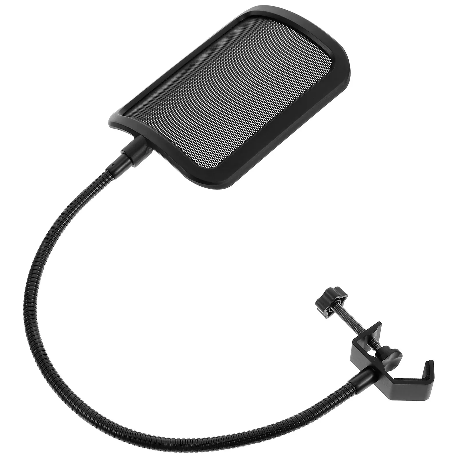 Metal Microphone Windshield Clip for Noise Reduction & Soundproofing – Studio Mic Protective Cover