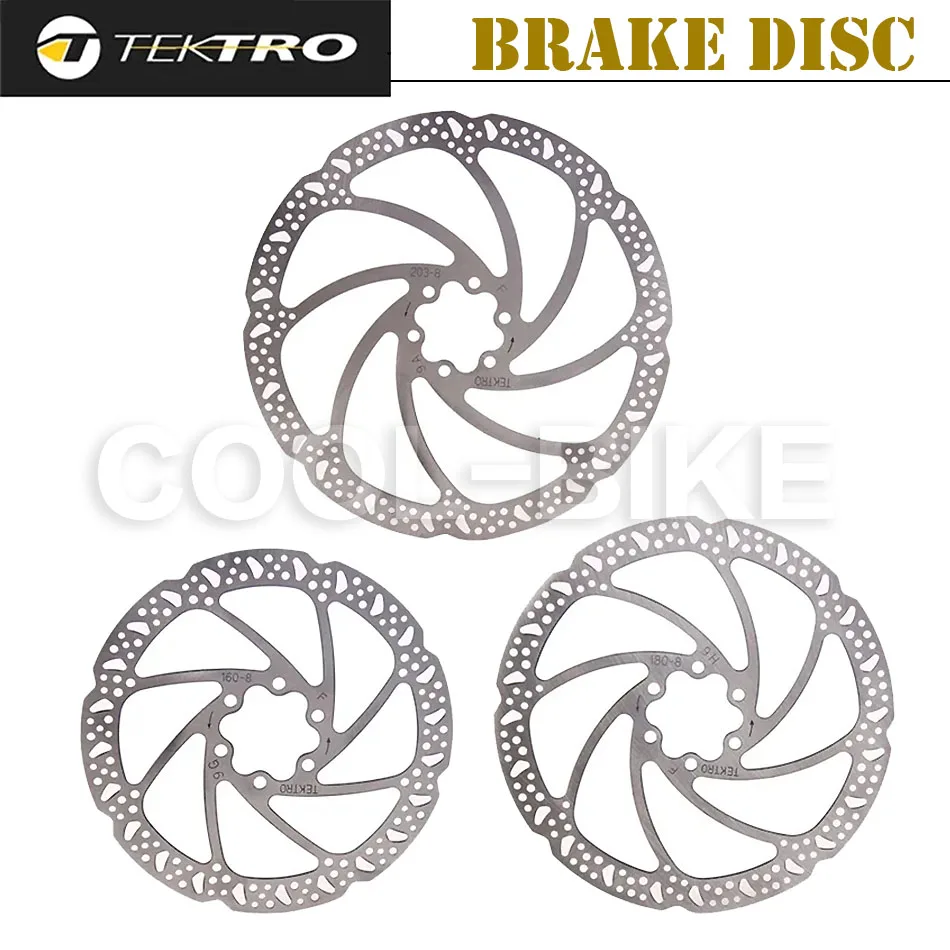 TEKTRO دراجة الدوار 160/180/203 مللي متر أجزاء الدراجة الجبلية الهيدروليكية قرص الفرامل القرص ل دراجة نارية الطريق طوي دراجة الفرامل #1